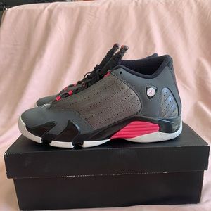 Air Jordan Retro 14 Pink 7Y or 8.5 Womens